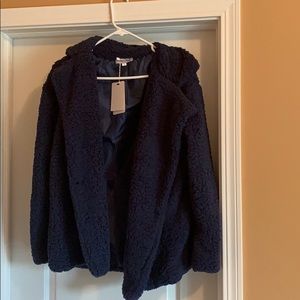 Blue Sherpa Coat